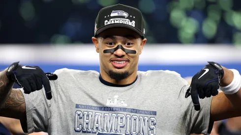 Jaxon Smith-Njigba #11 of the Seattle Seahawks.