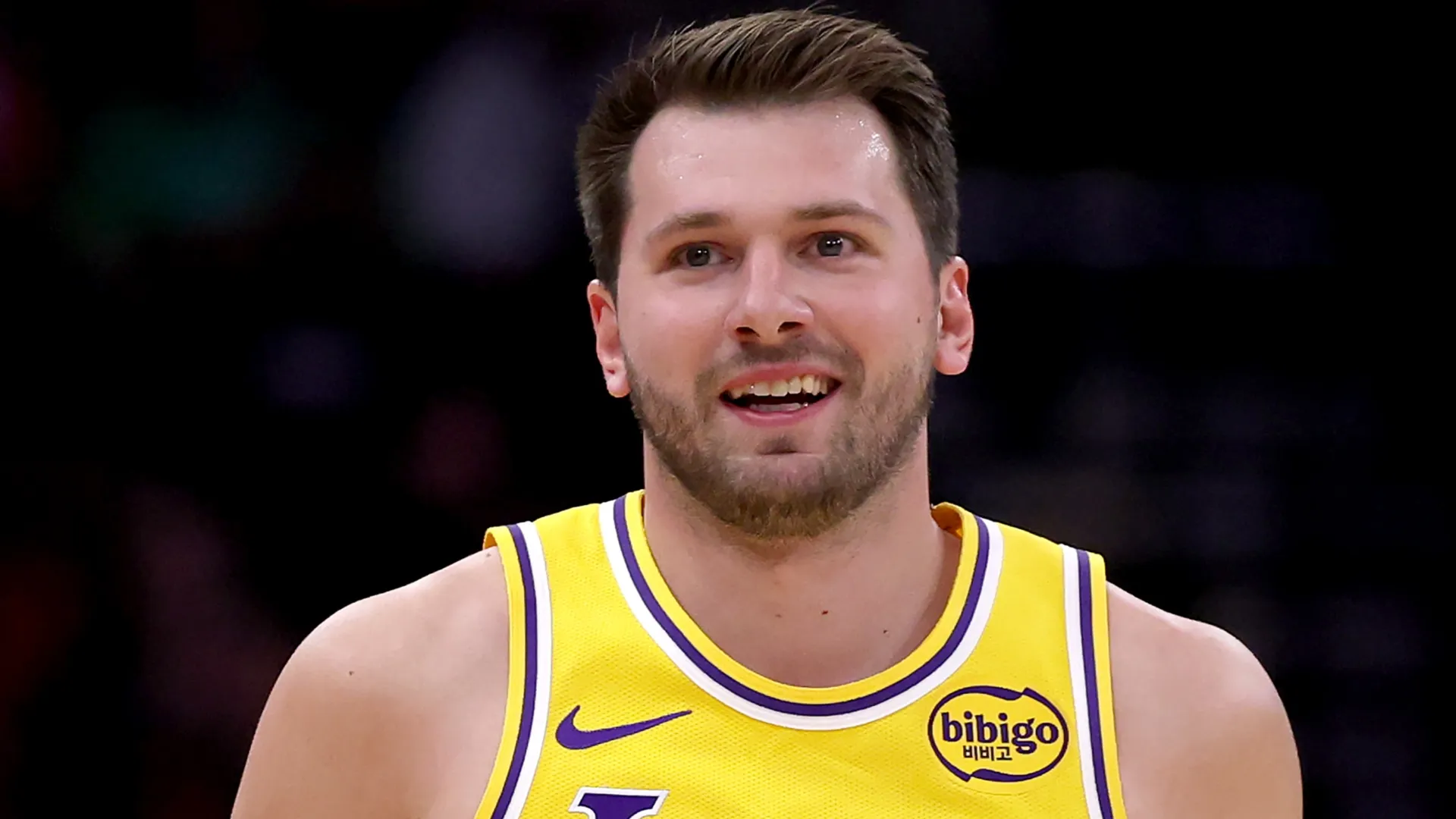 Luka Doncic #77 of the Los Angeles Lakers in 2026 (Source: Kenneth Richmond/Getty Images)
