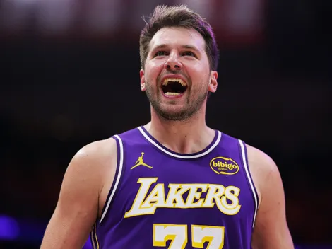 Is Luka Doncic playing today for the Lakers?