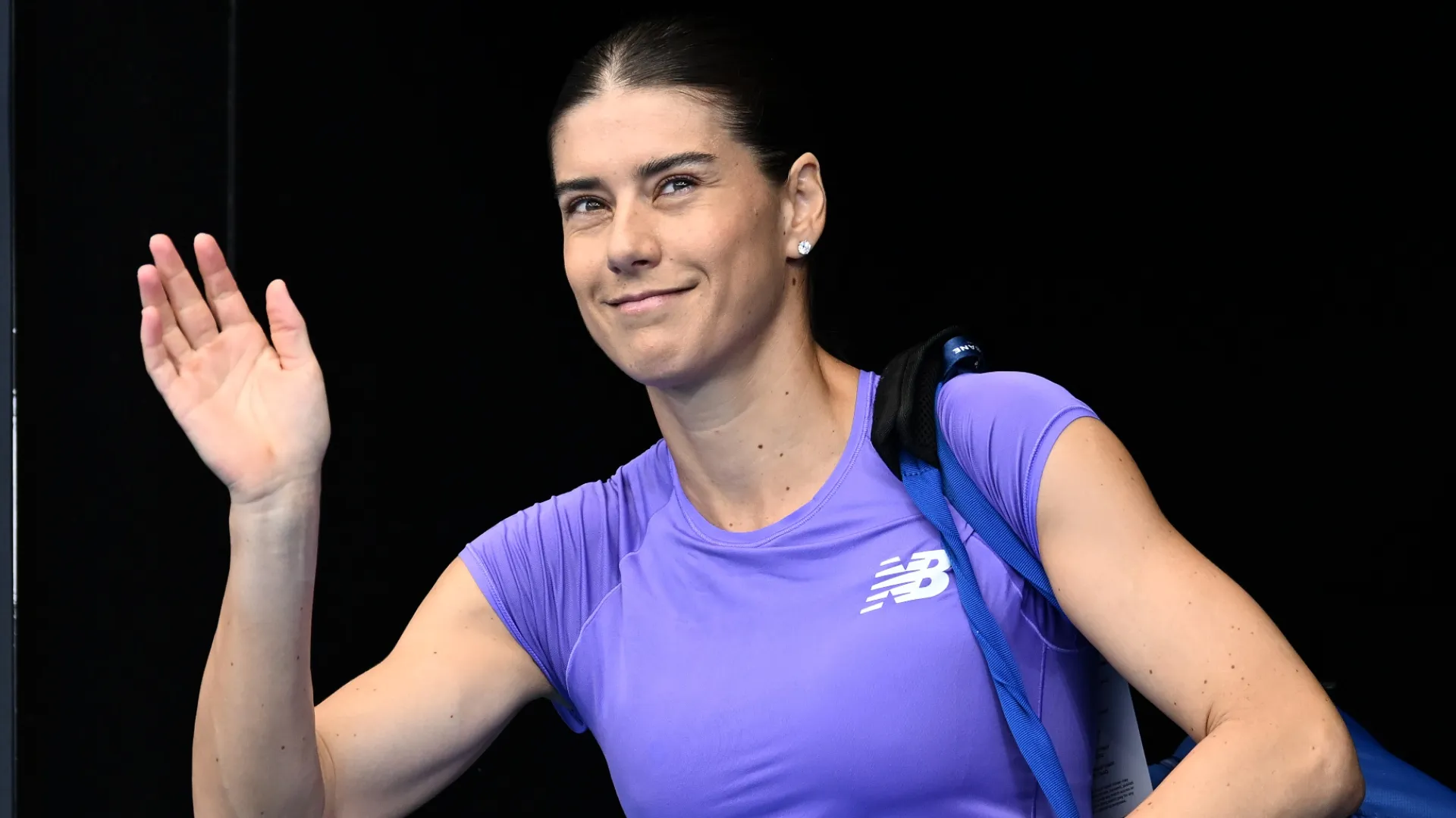 Sorana Cirstea of Romania at the 2026 Brisbane International (Source: Albert Perez/Getty Images)