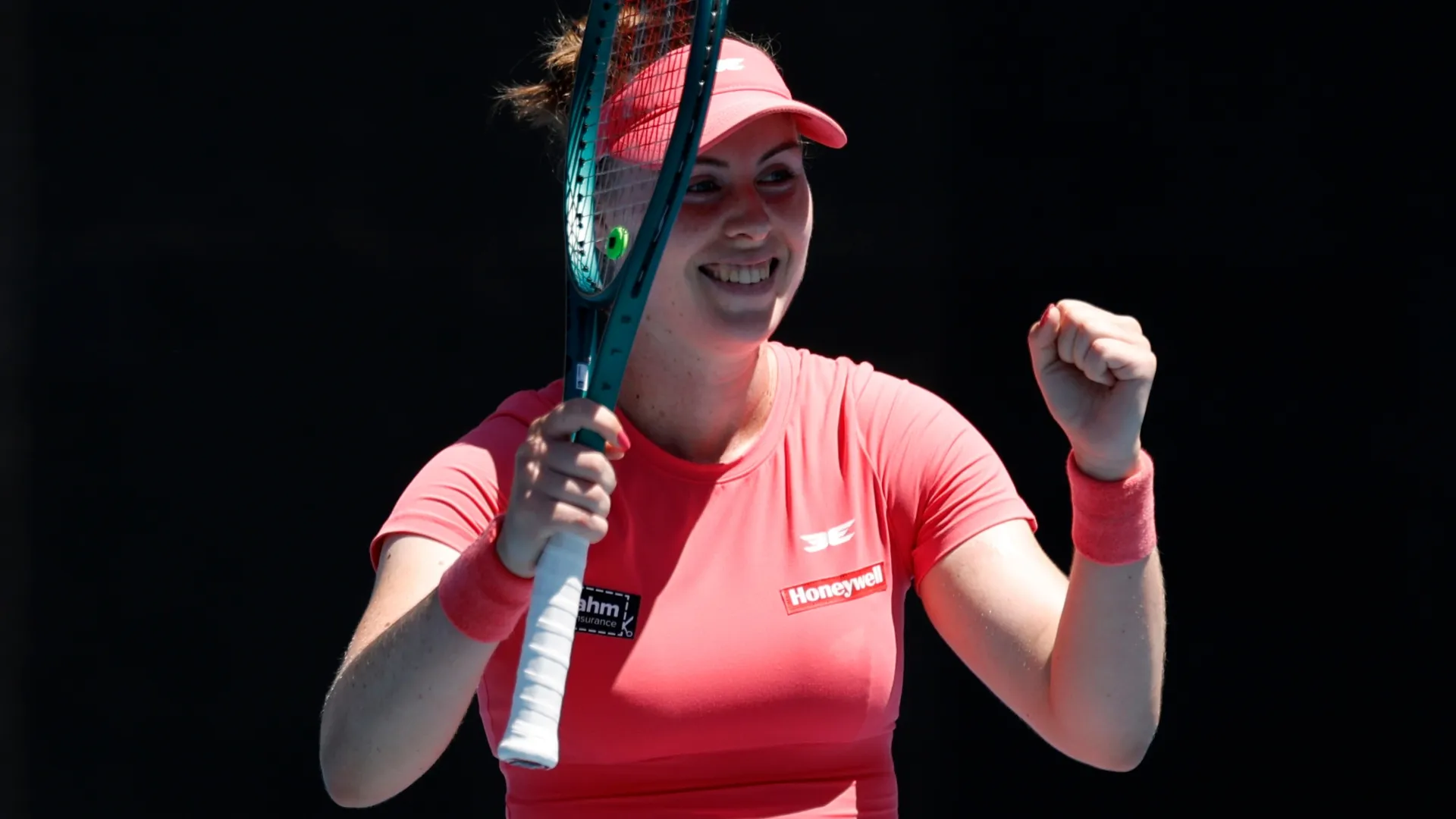 Talia Gibson during day one of the 2026 Australian Open (Source: Darrian Traynor/Getty Images)