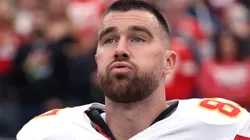 Travis Kelce #87 of the Kansas City Chiefs