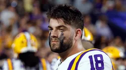 Garrett Nussmeier at Tiger Stadium in Baton Rouge, Louisiana.