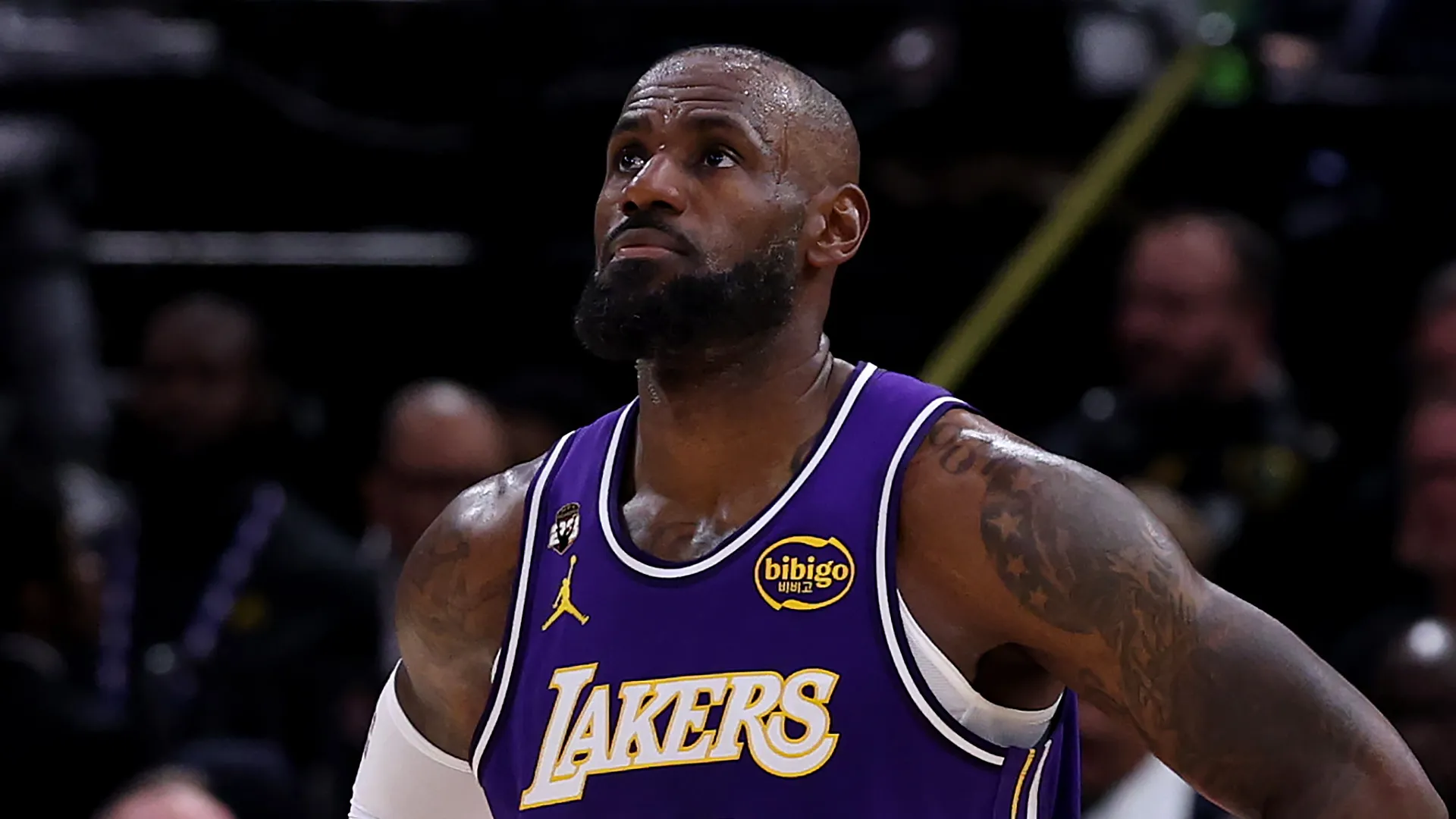 LeBron James of Los Angeles Lakers.