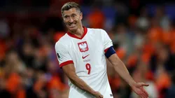 Robert Lewandowski of Poland
