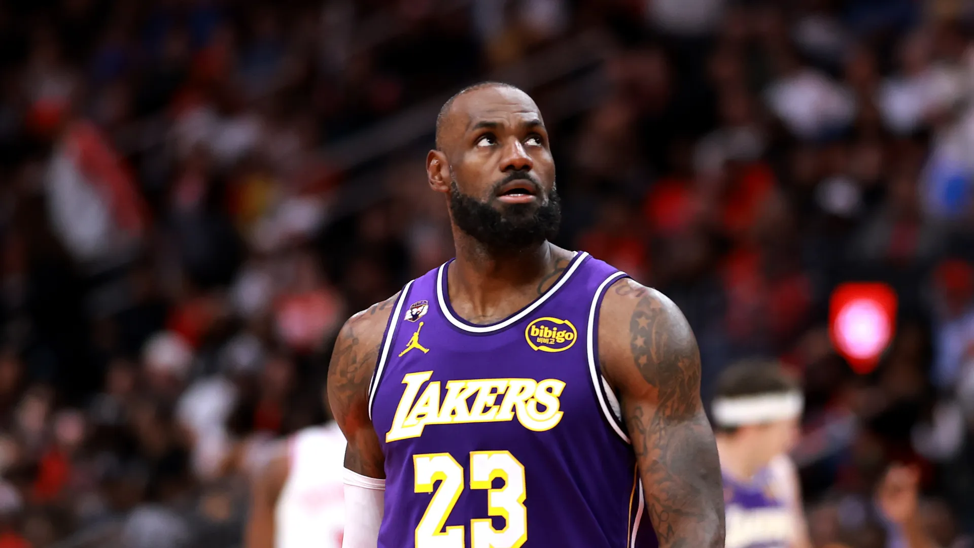 LeBron James of Los Angeles Lakers.