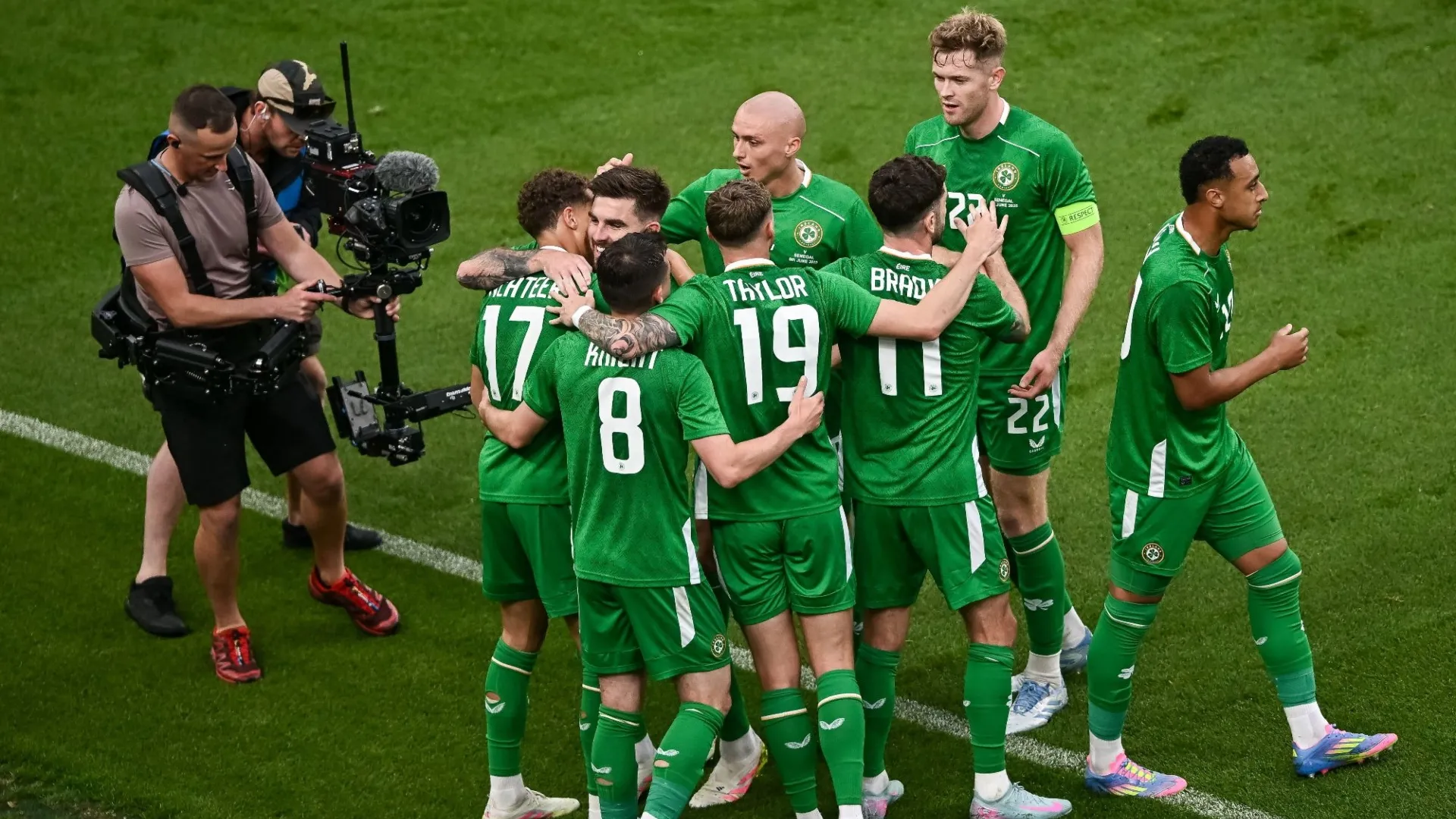 Players of Ireland (Source: Football Association of Ireland)