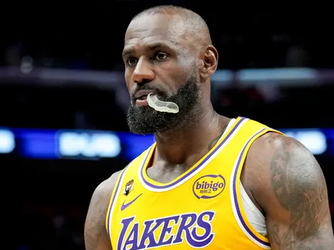 LeBron James is not concerned about his scoreless first half in Lakers loss vs Pistons