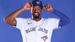 Eloy Jimenez #74 of the of the Toronto Blue Jays poses for a portrait.