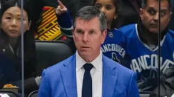 Mike Sullivan at Rogers Arena in Vancouver, British Columbia, Canada.