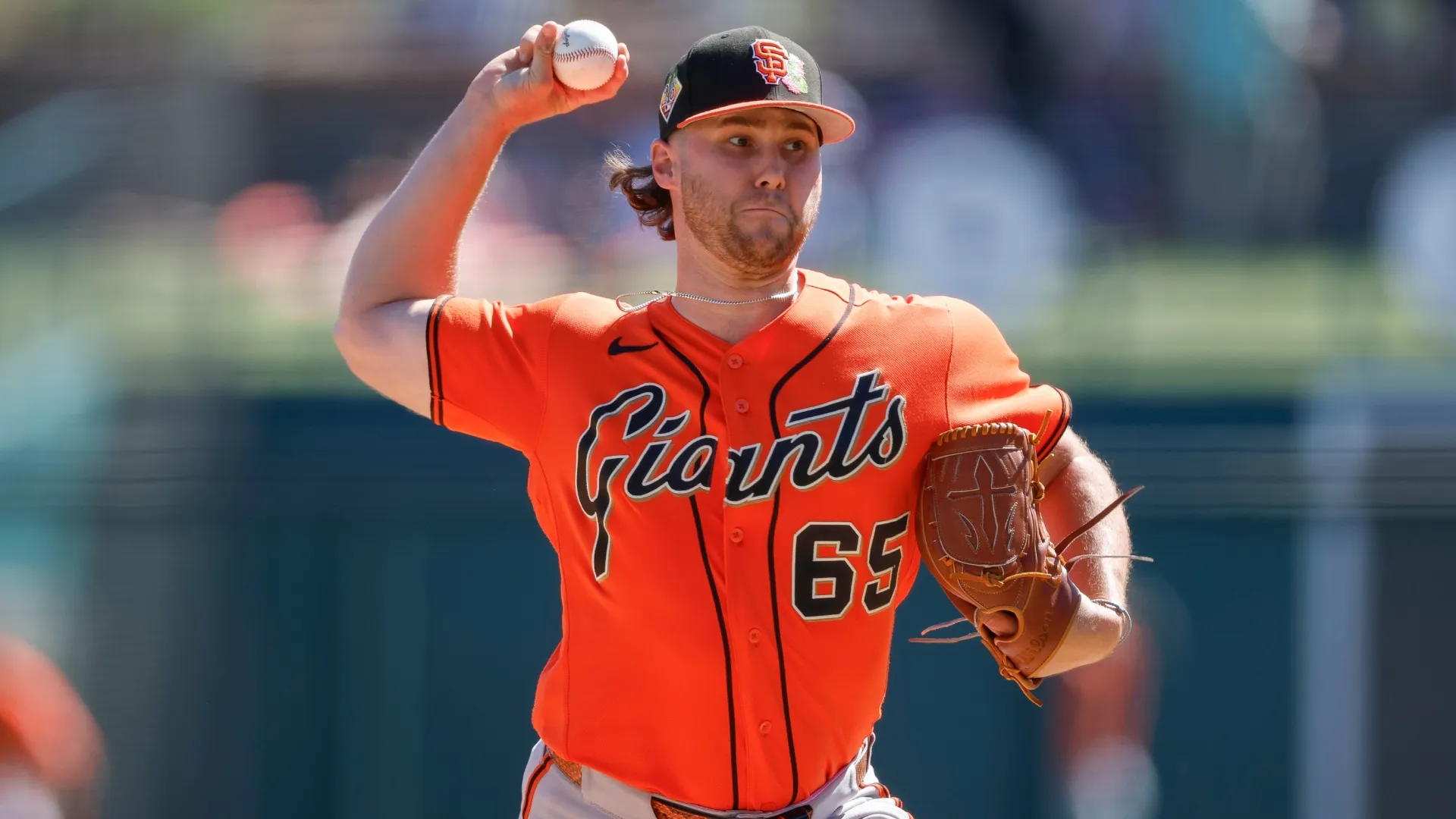Landen Roupp of the San Francisco Giants – Brandon Sloter/Getty Images