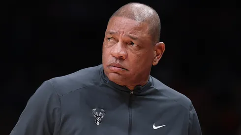 Head coach Doc Rivers of the Milwaukee Bucks.