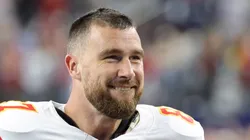 Travis Kelce tight end of the Kansas City Chiefs