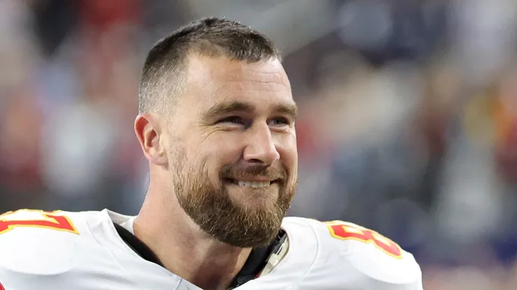 Travis Kelce tight end of the Kansas City Chiefs