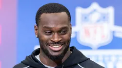 Jeremiyah Love at the 2026 NFL Combine