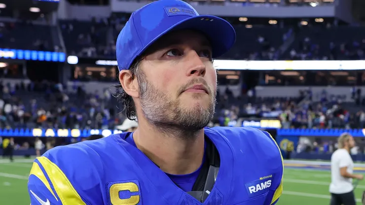 Matthew Stafford #9 of the Los Angeles Rams.