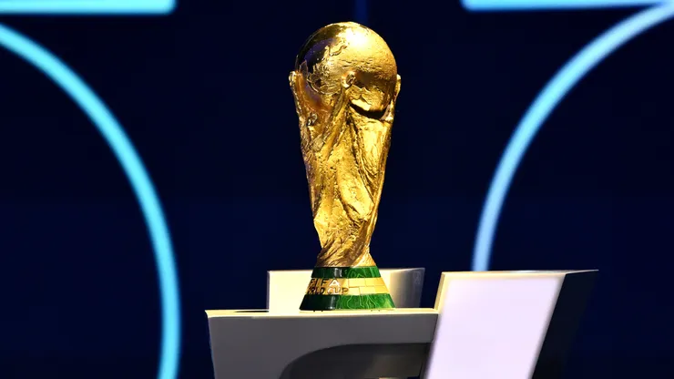 The FIFA World Cup trophy.