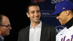 David Stearns at Citi Field in New York City