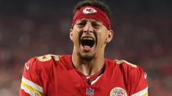 Patrick Mahomes #15 of the Kansas City Chiefs.