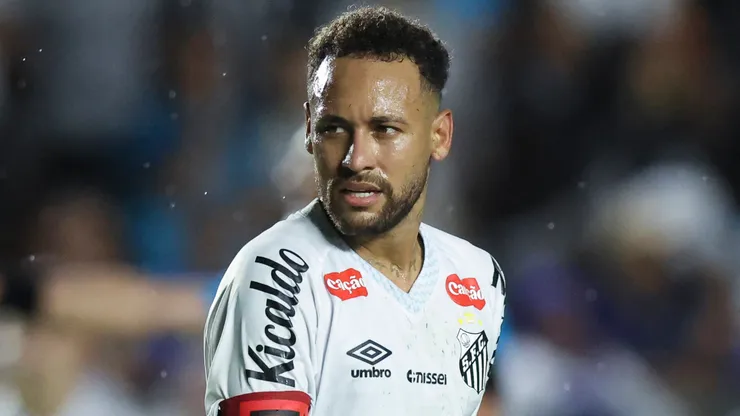 Neymar of Santos.