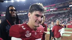 Ty Simpson at Bryant-Denny Stadium in Tuscaloosa, Alabama