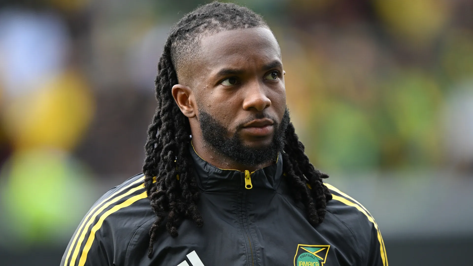 Kasey Palmer of Jamaica looks on ahead of The Unity Cup Final in 2025 (Source: Mike Hewitt/Getty Images)