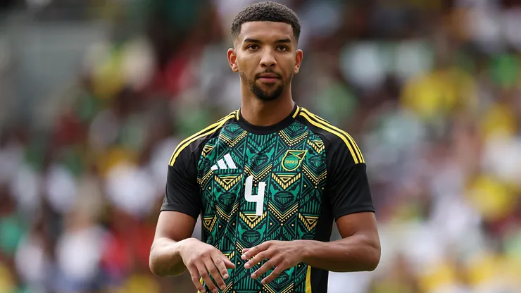 Mason Holgate of Jamaica during the Unity Cup Final match in 2025.