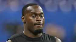 Jeremiyah Love at the 2026 NFL Combine