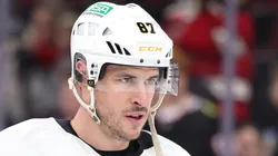 Sidney Crosby with the Penguins