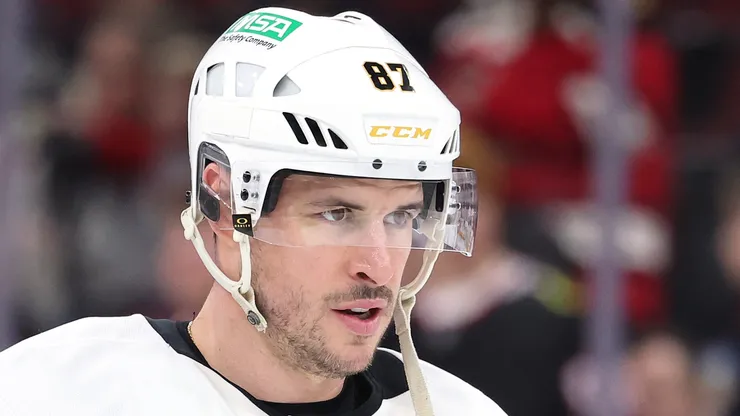 Sidney Crosby with the Penguins