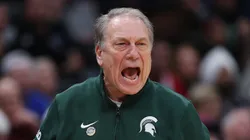 Head coach Tom Izzo of the Michigan State Spartans