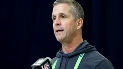 Head coach John Harbaugh.
