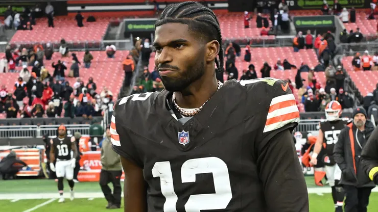 Shedeur Sanders #12 of the Cleveland Browns