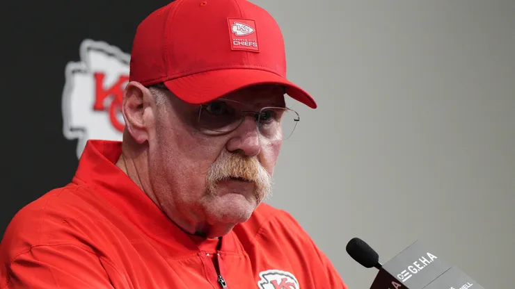 Head coach Andy Reid of the Kansas City Chiefs.
