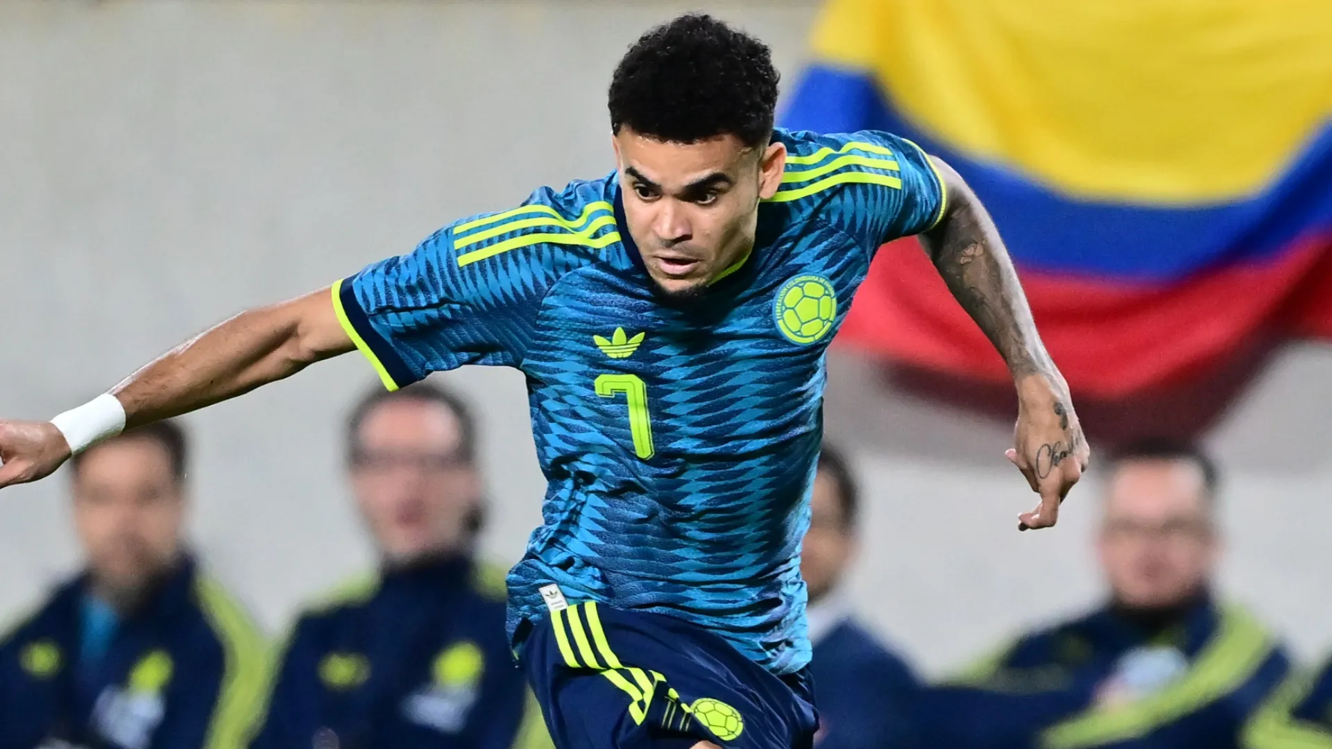 Luis Díaz of Colombia – Julio Aguilar/Getty Images