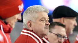 Todd McLellan during the 2025 NHL Stadium Series at Ohio Stadium