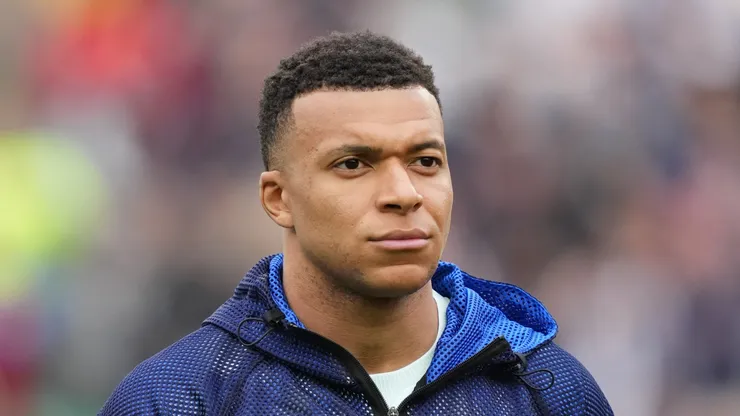 Kylian Mbappe of France at Gillette Stadium