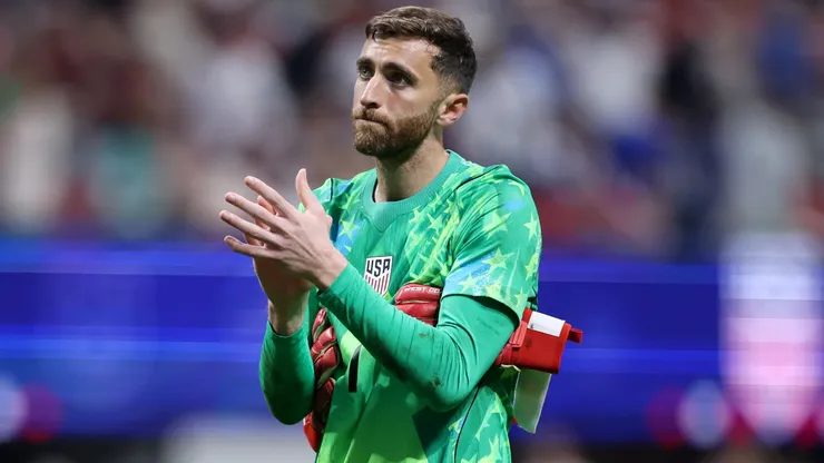 Matt Turner of the United States