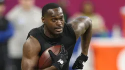 Jeremiyah Love at the 2026 NFL Combine