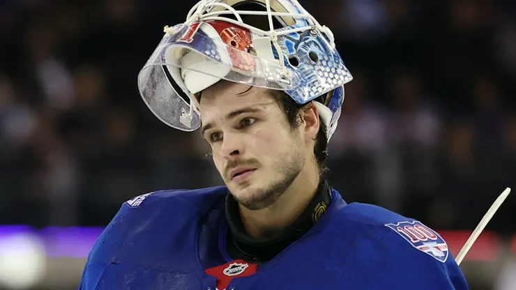 Igor Shesterkin at Madison Square Garden
