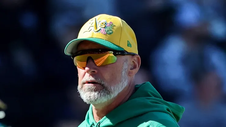 Manager Mark Kotsay of the Athletics