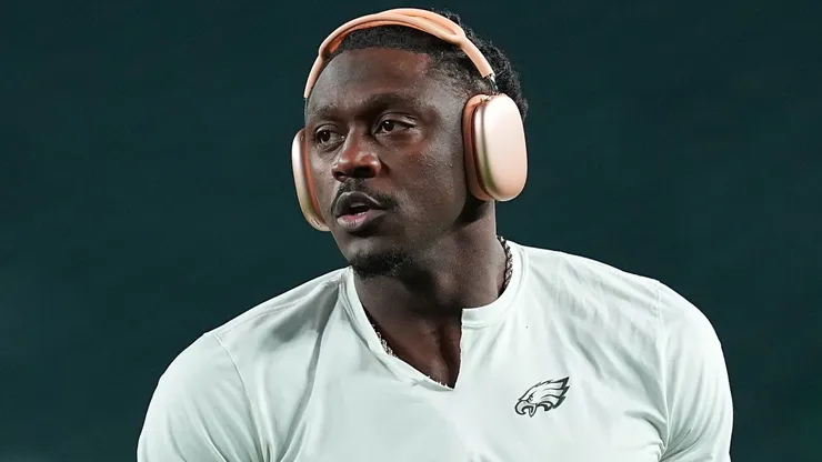 A.J. Brown #11 of the Philadelphia Eagles.