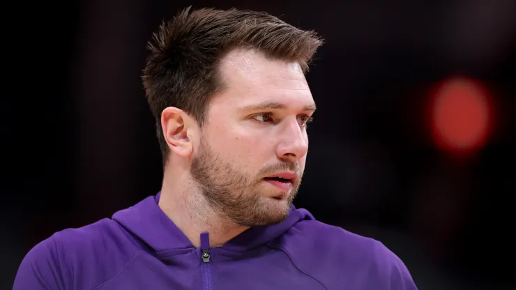 Luka Doncic of the Los Angeles Lakers.