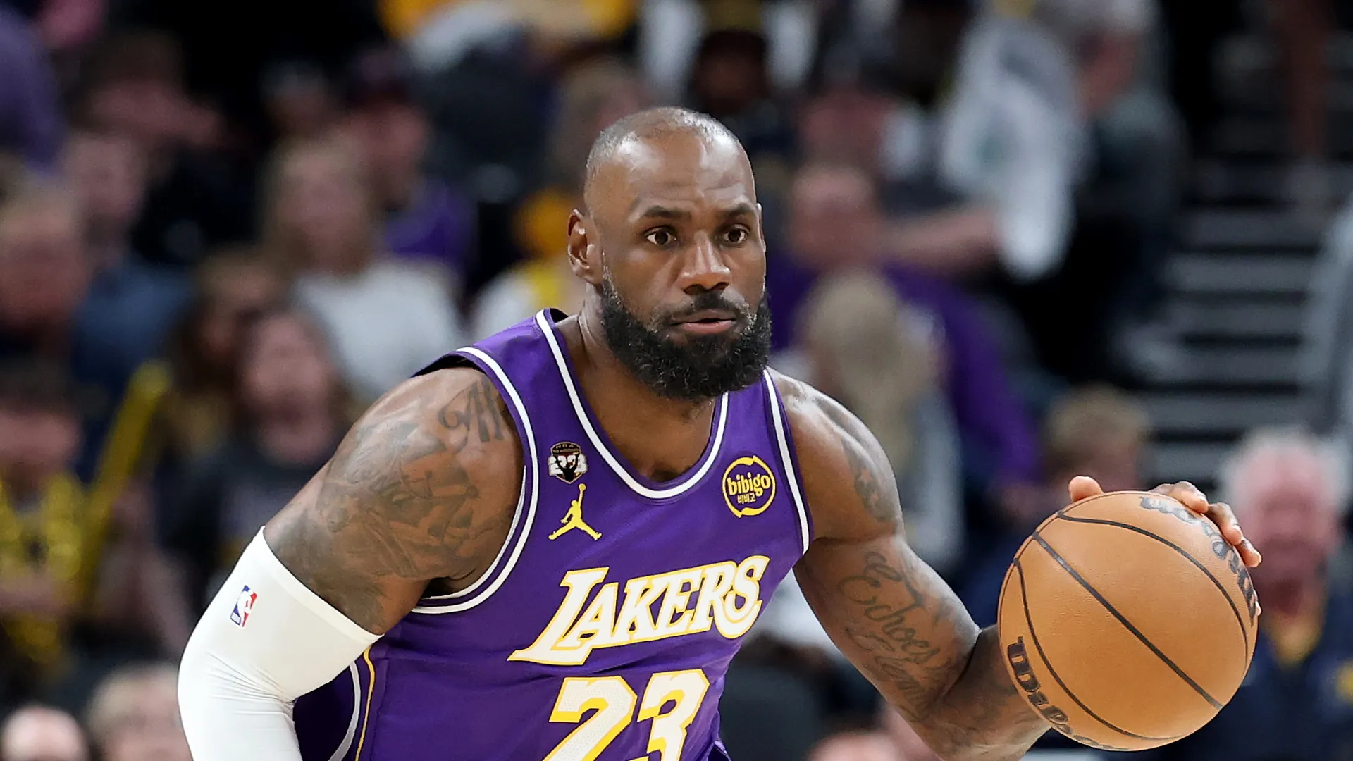 LeBron James of Los Angeles Lakers.