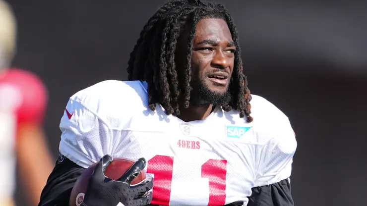 Brandon Aiyuk #11 of the San Francisco 49ers.
