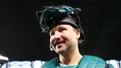 Cal Raleigh at T-Mobile Park in Seattle, Washington.