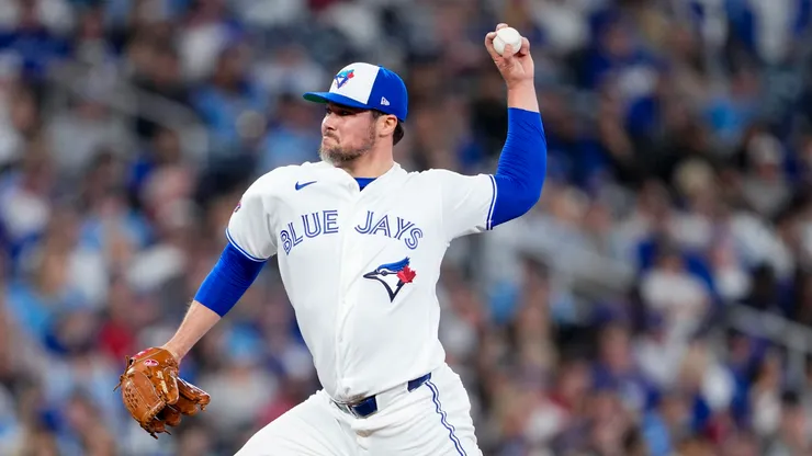 Brendon Little of the Toronto Blue Jays