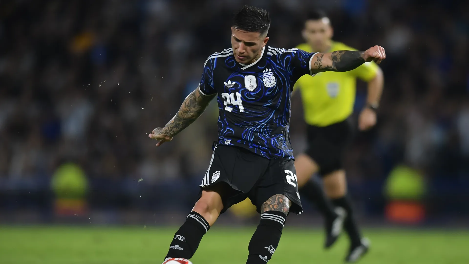 Enzo Fernandez of Argentina – Marcelo Endelli/Getty Images