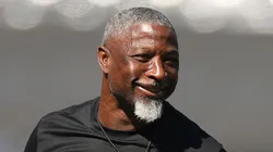 Aaron Glenn of the New York Jets at MetLife Stadium