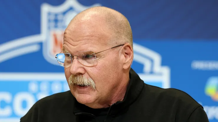 Andy Reid head coach of the Kansas City Chiefs